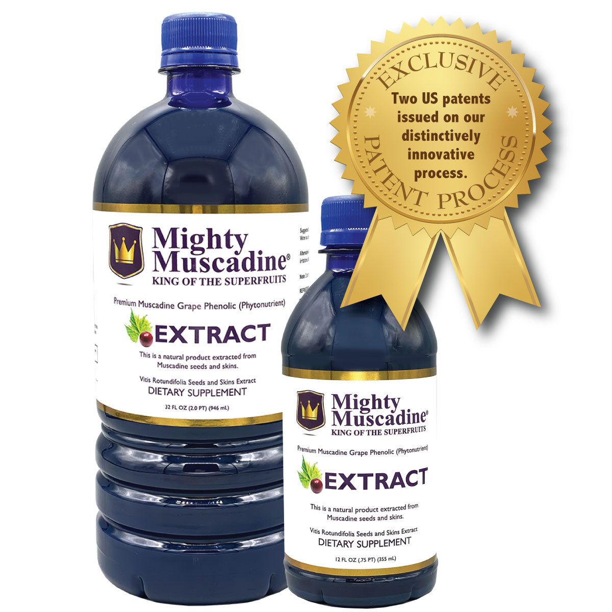 Mighty Muscadine® Grape Seeds and Skins Extract