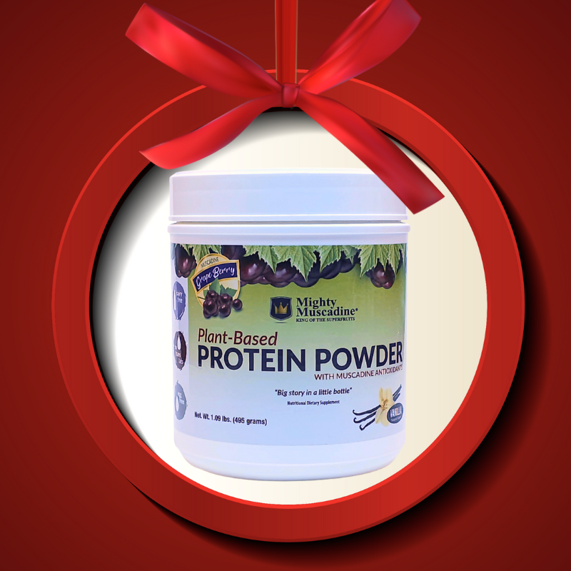 Mighty Muscadine Protein Powder - Vanilla*